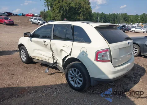 2007 Ford Edge Sel Plus из США, поврежденный, VIN 2FMDK39C67BA26925